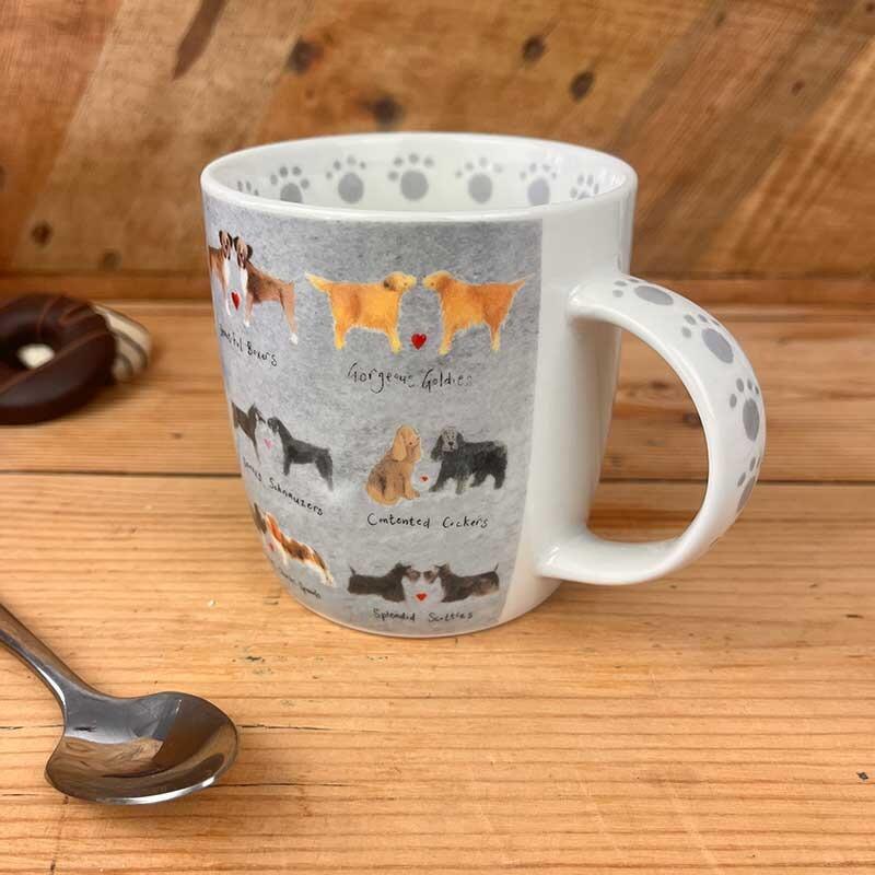 Alex Clark More Delightful Dogs Mug