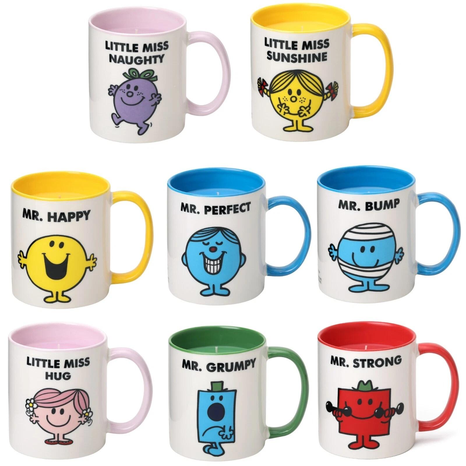 Mr Men & Little Miss Scented Candle Reusable Mug