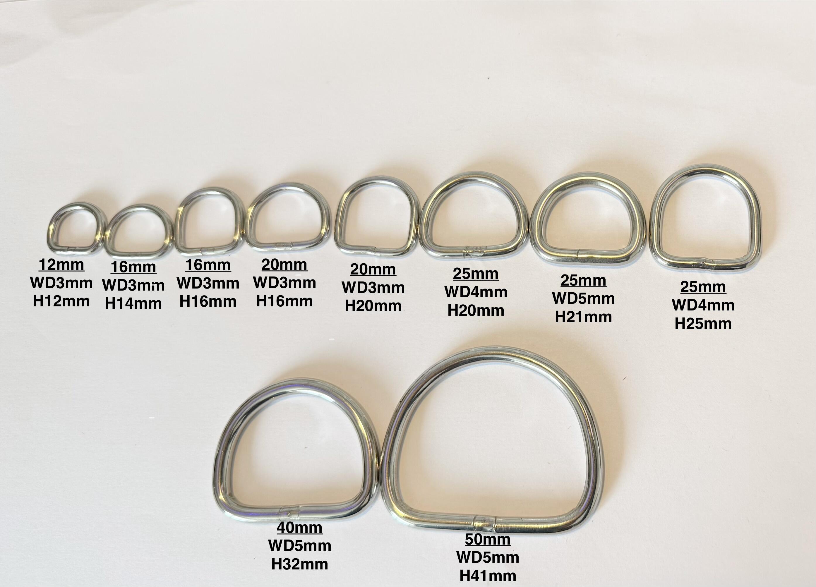 D Ring Stainless Steel