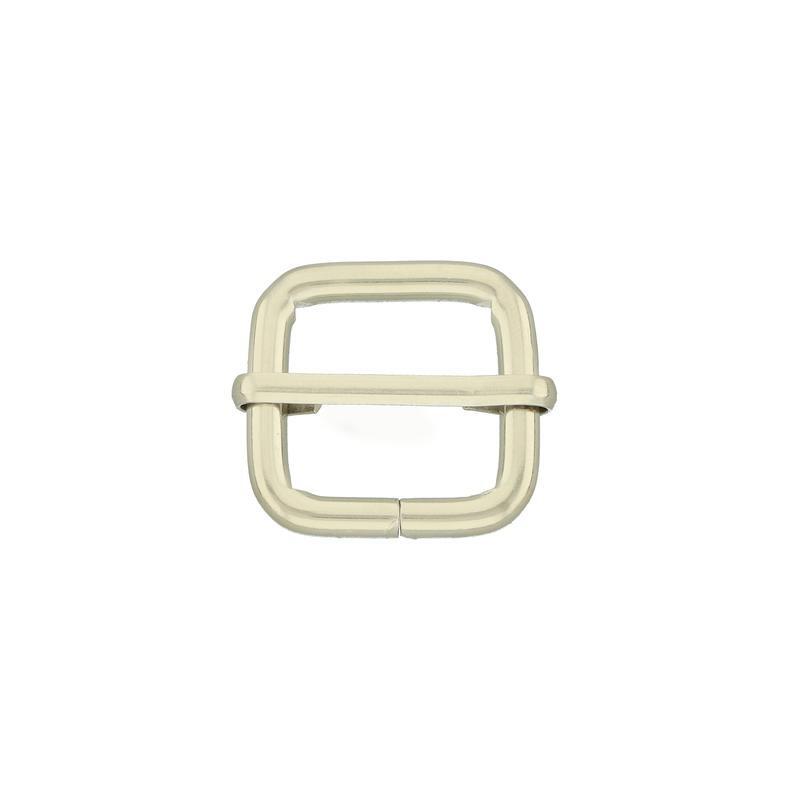 Nickel plate sliding bar buckle