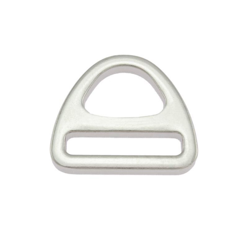 Nickel plate harness d ring attachment