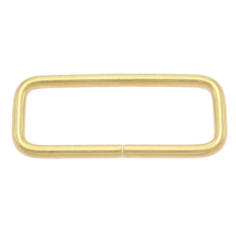 Brass wire strap keeper