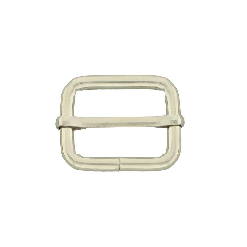 Nickel plate sliding bar buckle