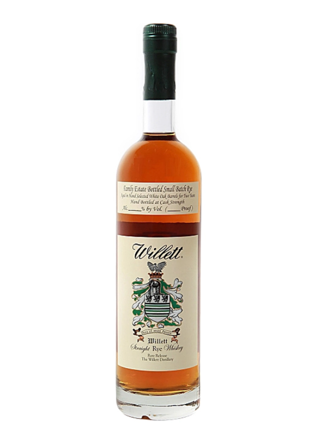 Willett 4 Year Old Family Estate Rye Whiskey