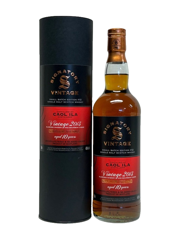 Caol Ila 10 Year Old Small Batch Whisky Signatory Vintage