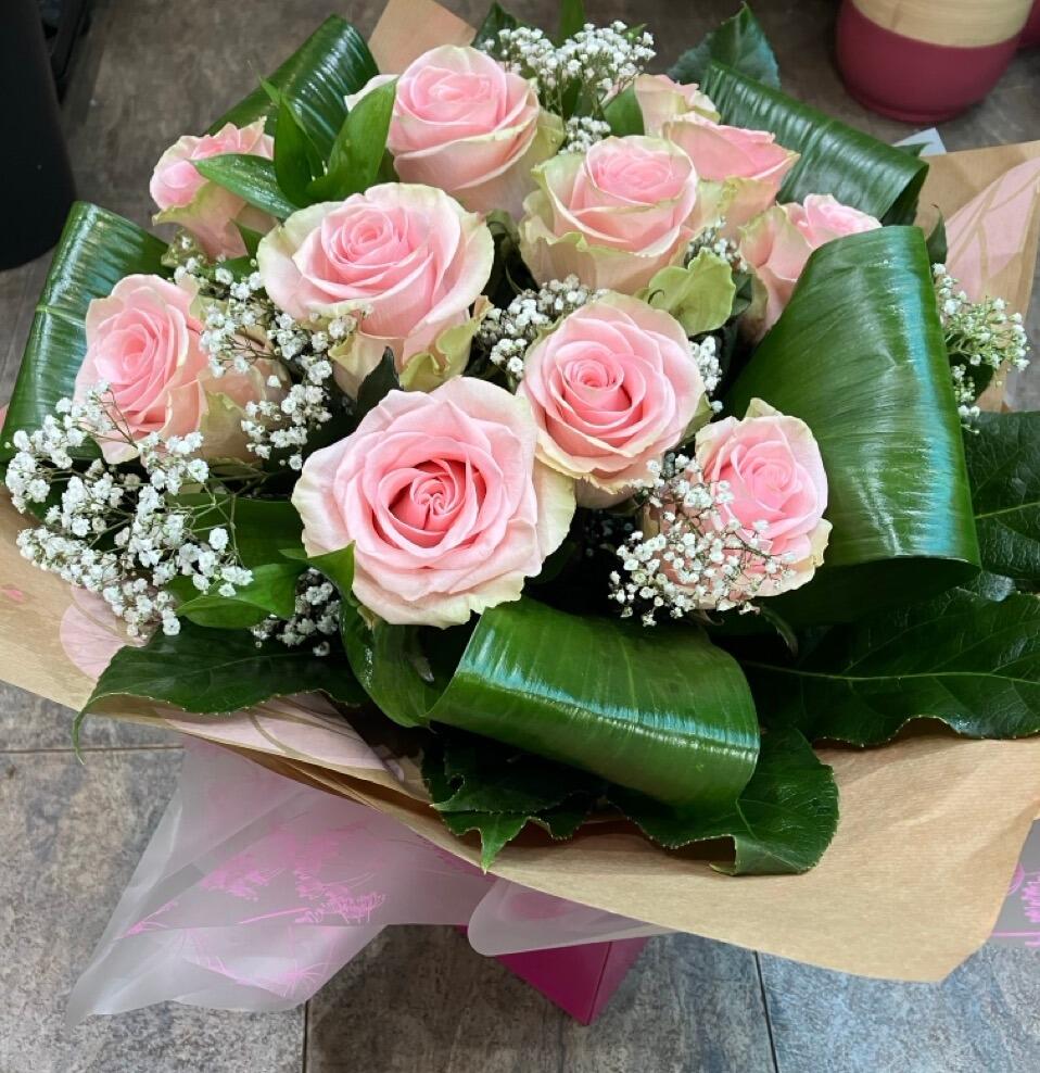 Pink Rose Romantic Flowers