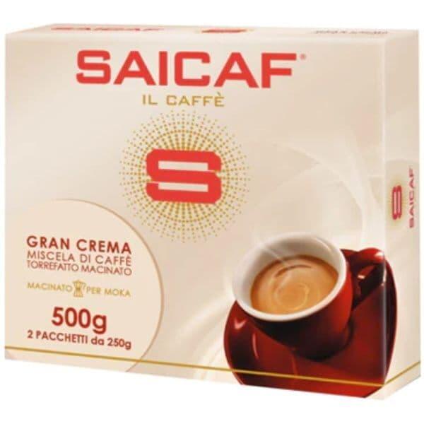 Saicaf Gran Crema Italian Coffee 2x250g