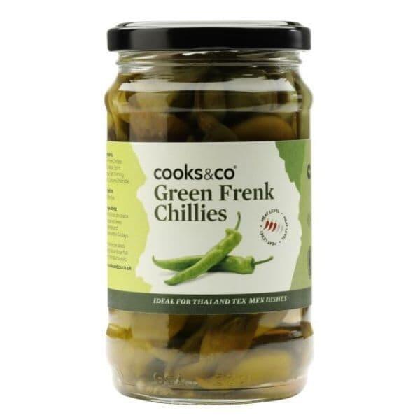 Pickled Whole Green Chilli Peppers