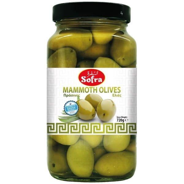 Green Mammoth Olives