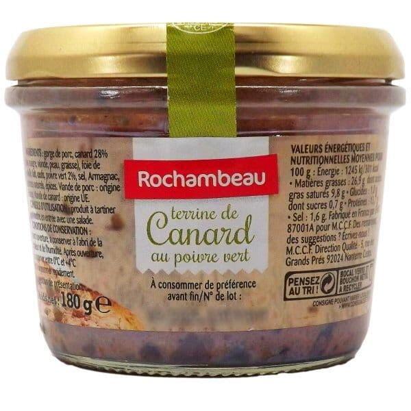 Duck Pate with Green Peppercorns