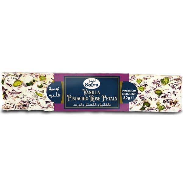 Pistachio Rose Vanilla Nougat