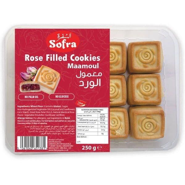 Rose Ma'amoul Biscuits
