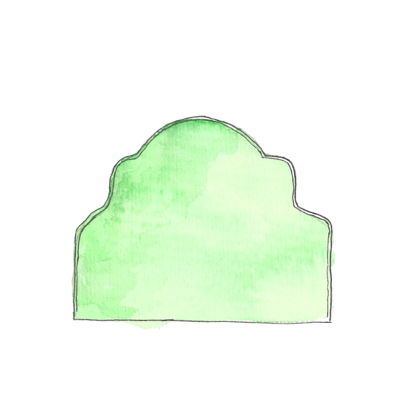 Lola Bespoke Feature Headboard In Sizes Single to Superking