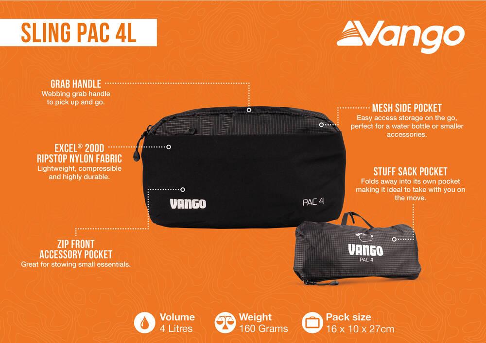 Sling Pac Ranger Vango Sling Pac 4L | Rucksacks