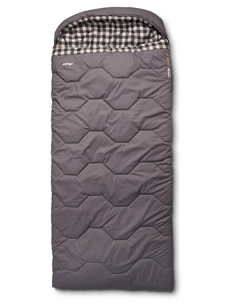 Sac De Couchage Vango Wilderness 350 – Format Momie Noir, 2-3 Saisons, Pour Adulte