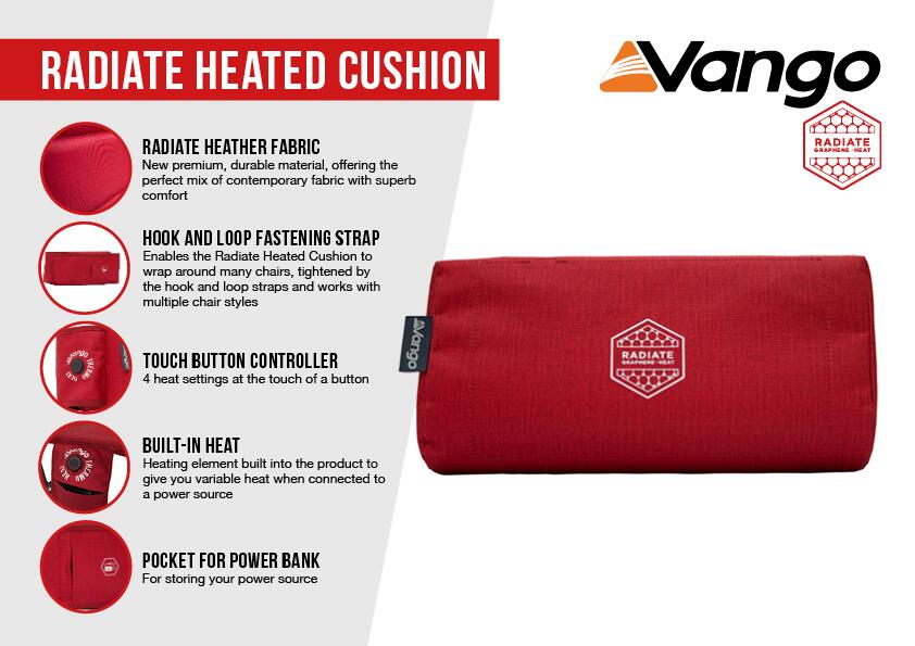 Radiate Heated Cushion - 3
