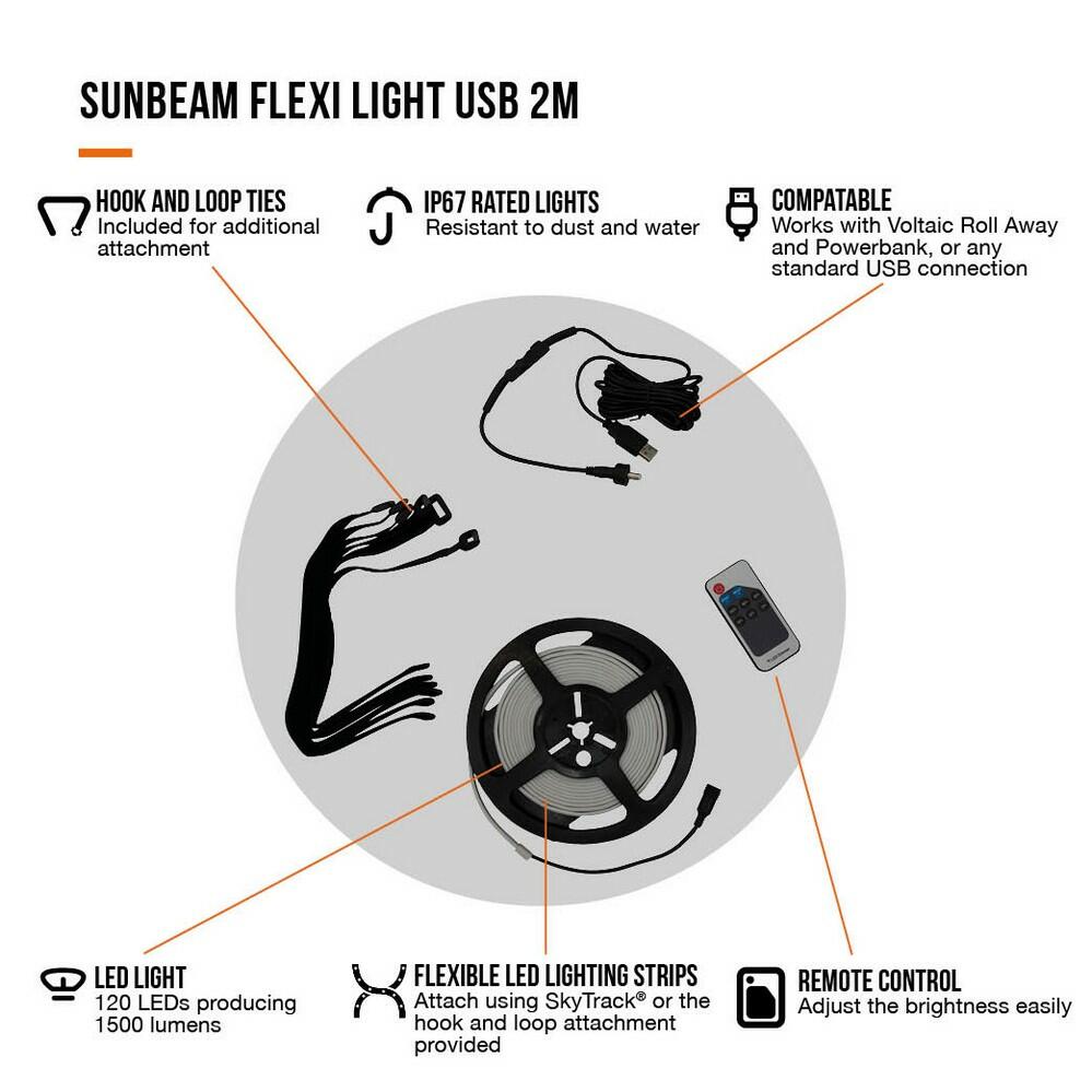 Sunbeam Flexi Light 2M USB - 3