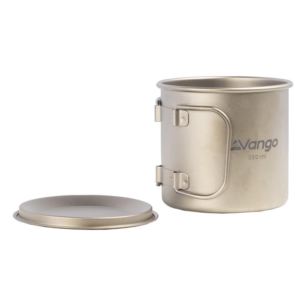 Titanium Single Walled 350ml Mug - 3