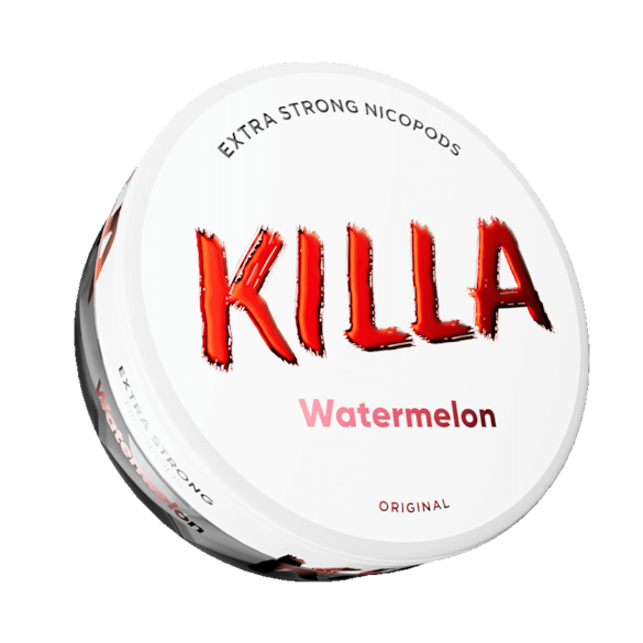 Killa Watermelon Slim Nicotine Pouches Extra Strong
