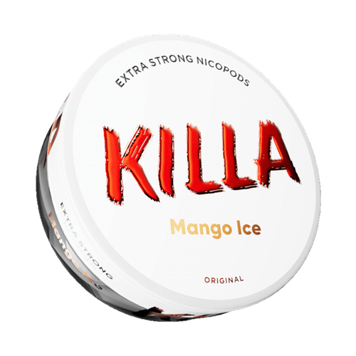 Killa Mango Ice Slim Nicotine Pouches Extra Strong