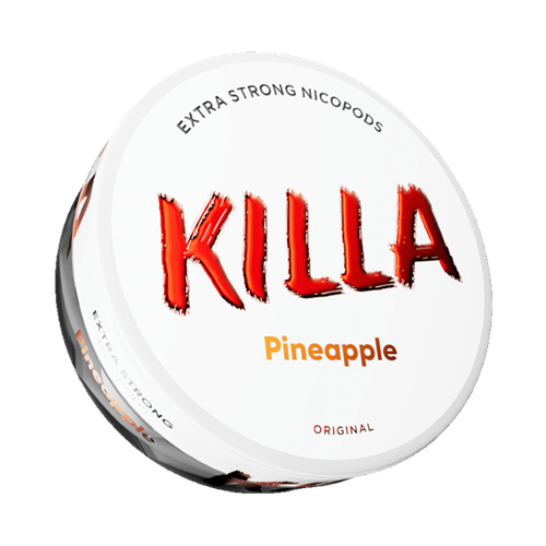 Killa Pineapple Slim Nicotine Pouches Extra Strong