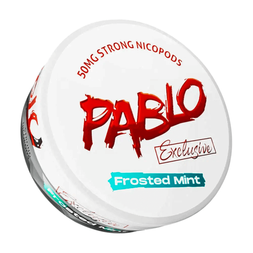 Pablo Exclusive Frosted Mint Slim Extra Strong Nicotine Pouches