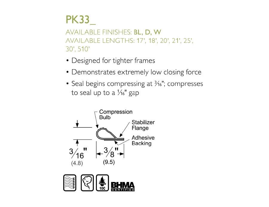 Pemko PK33_ | PemkoPrene Adhesive Backed Gasketing