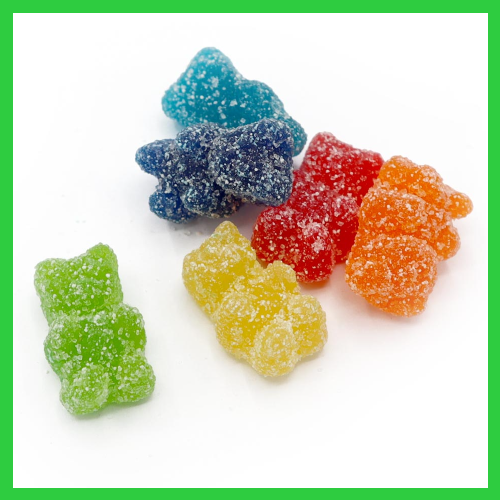 Kingsway Mega Value Sour Bears  - Fruity Vegan Sweets