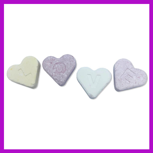 Kingsway Fruit Hearts - Colourful Vegan Sweets
