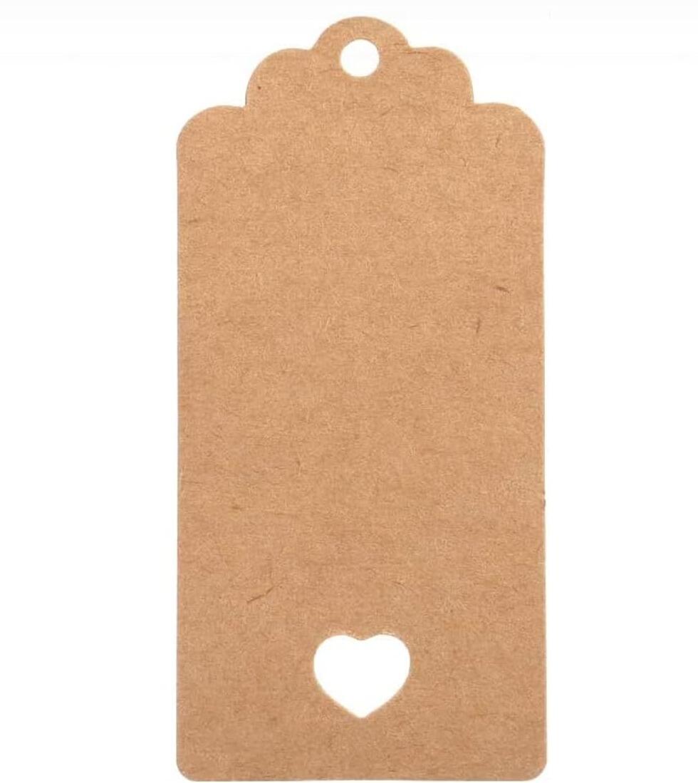 Brown Kraft Paper Tag with String