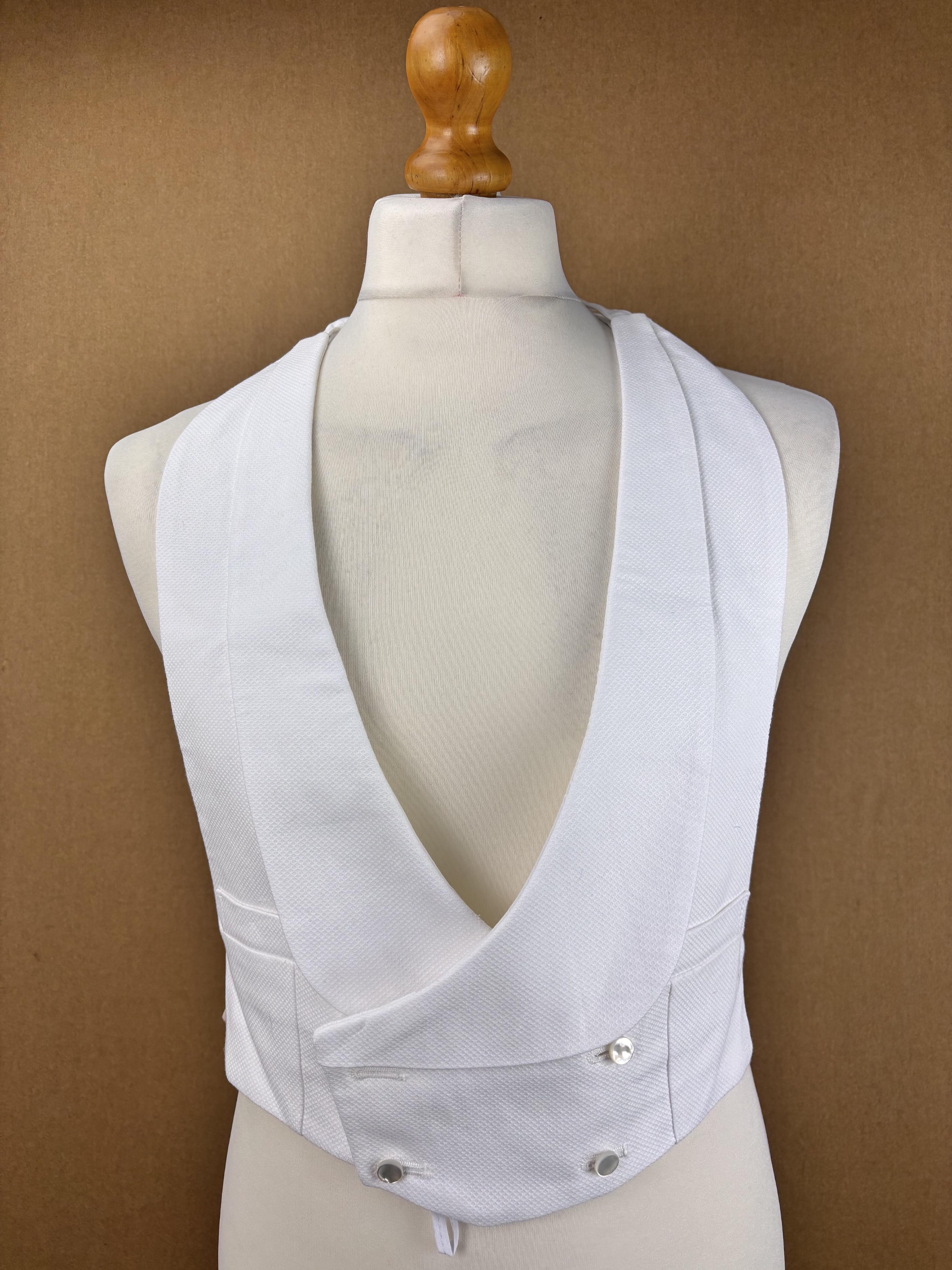 white shirt with royal blue tie