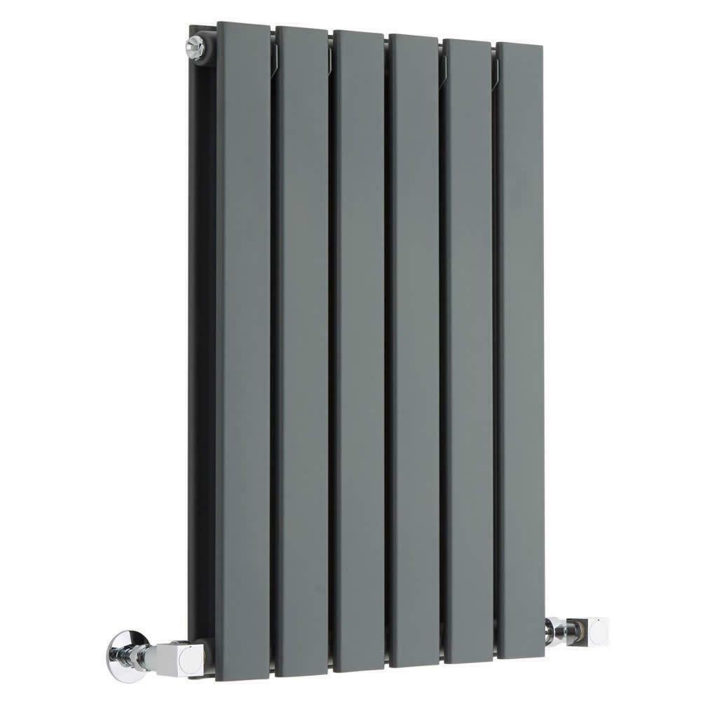 Anthracite Double Flat Panel Central Heating Radiator
