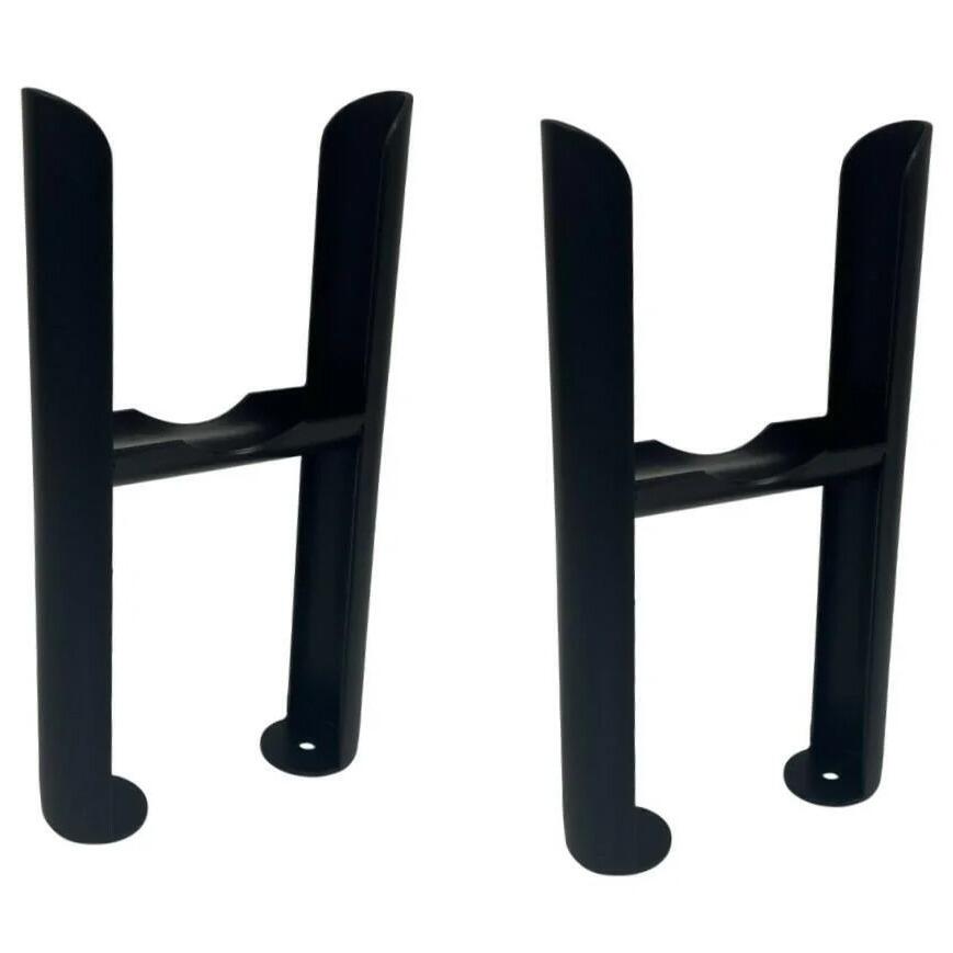 Black Column Radiator Feet