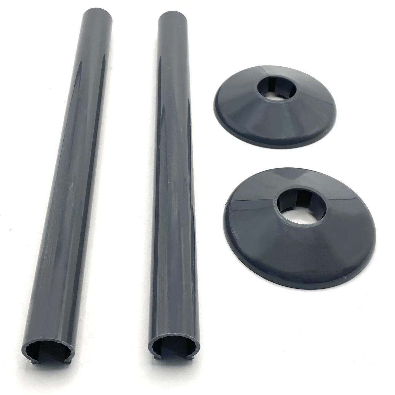 Anthracite Pipe Covers
