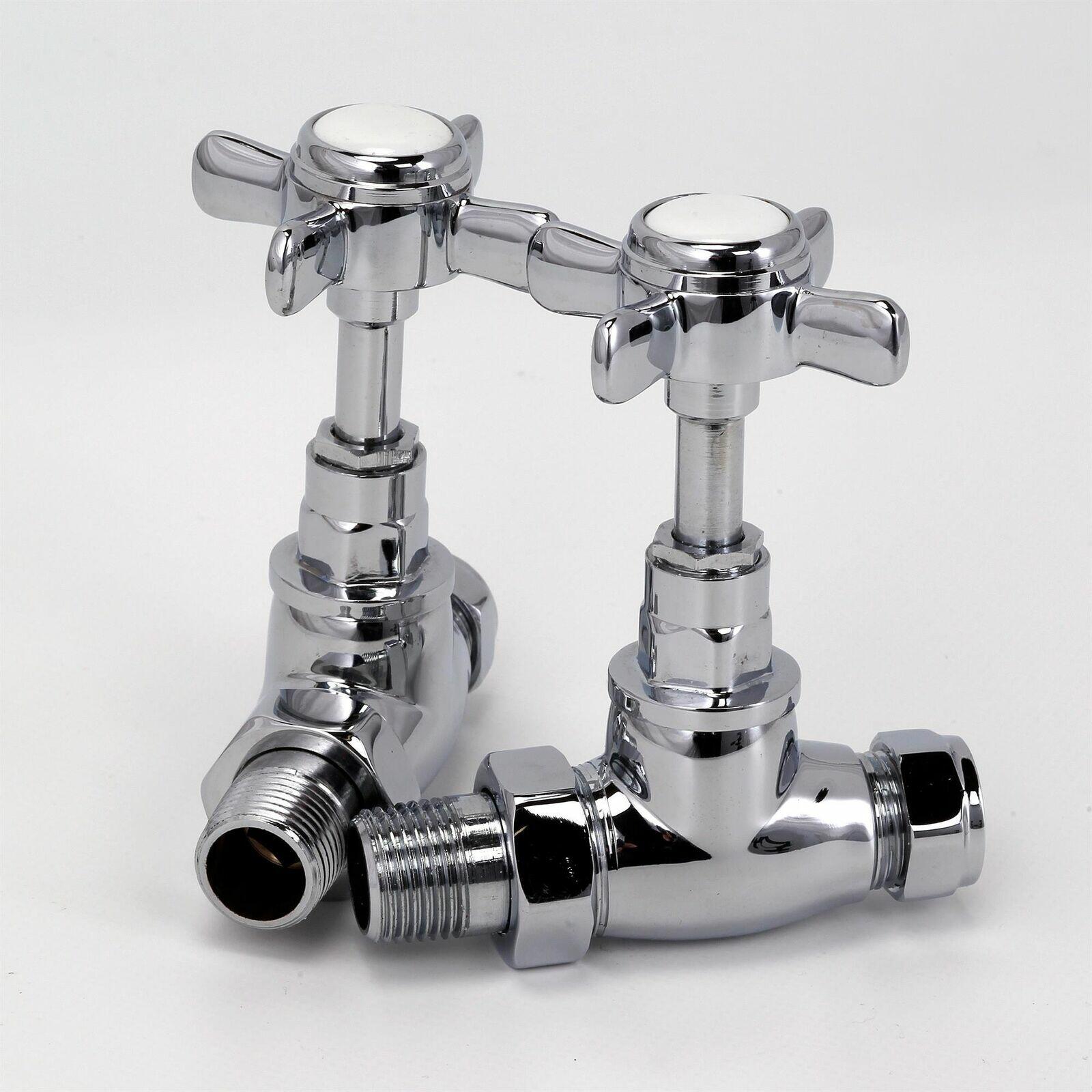 Straight Traditional Radiator On/Off Valve