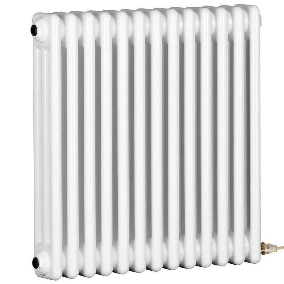 Traditional White Electric 3 Column Radiator