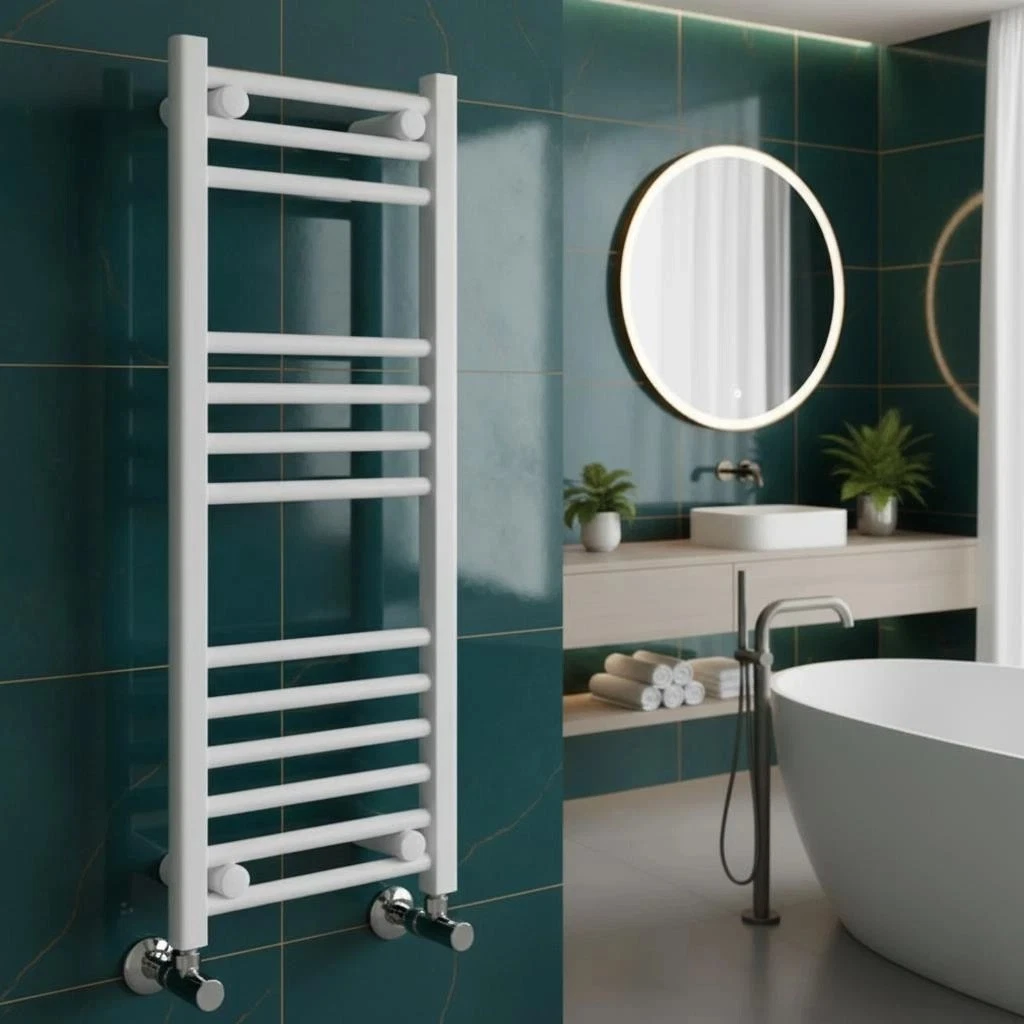 York White Towel Rail Bathroom Radiator