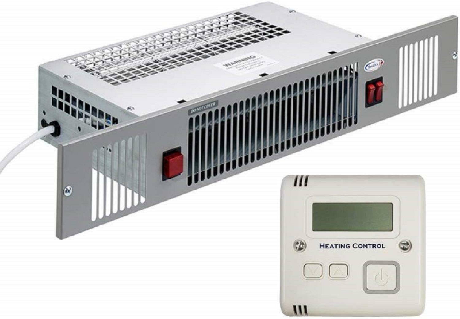 Electric Kitchen Plinth Heater - Under Cupboard Fan Heating