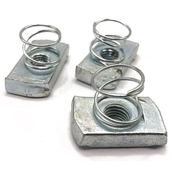 Zinc Plated Short Spring Channel Self Locking Nut