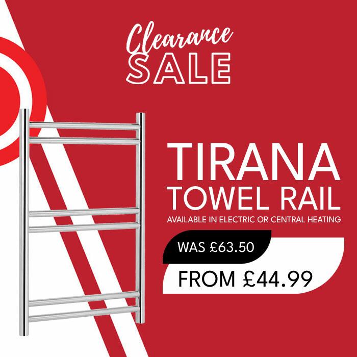 Tirana Towel Rail Sale