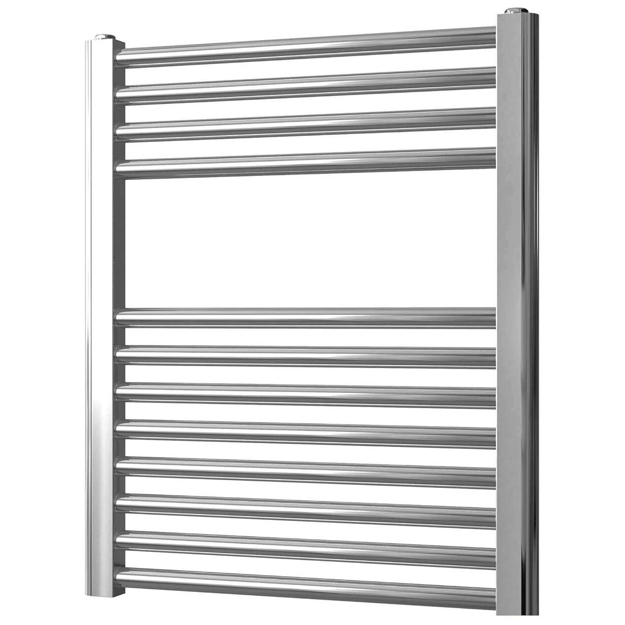 Chrome Electric Heated Towel Rail Flat
