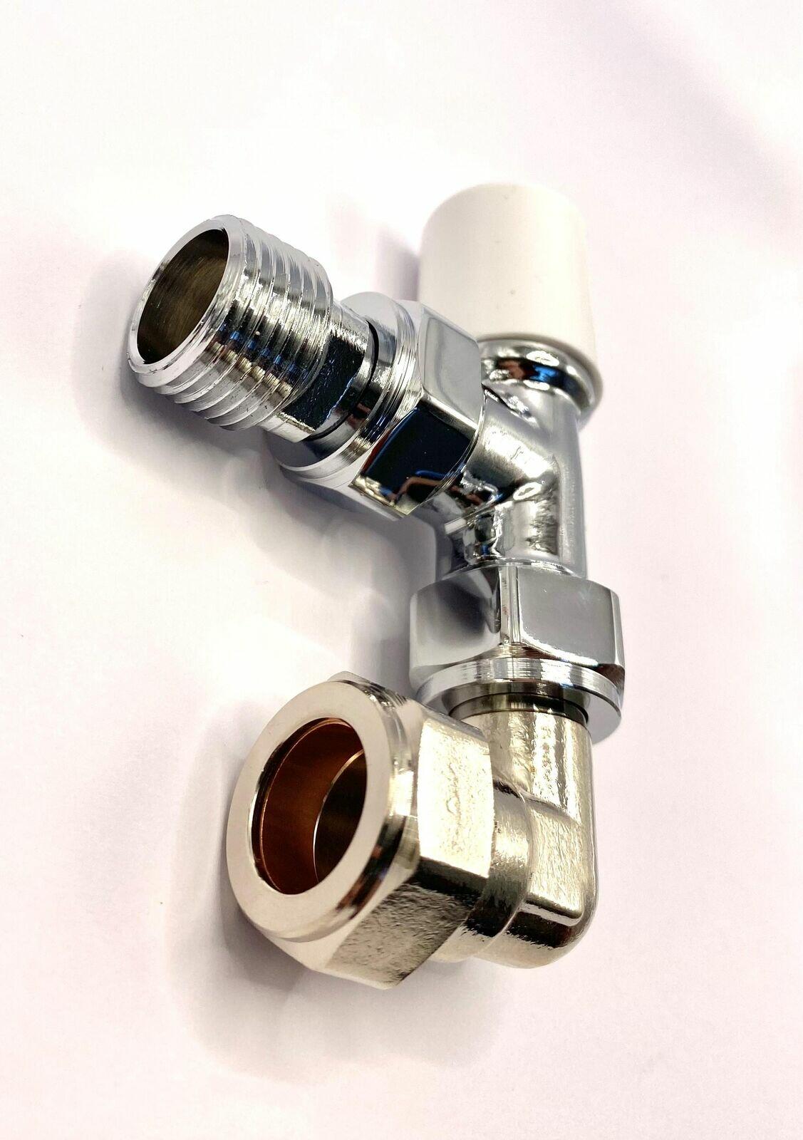 90 Degree Elbow Radiator or Towel Rail Valve