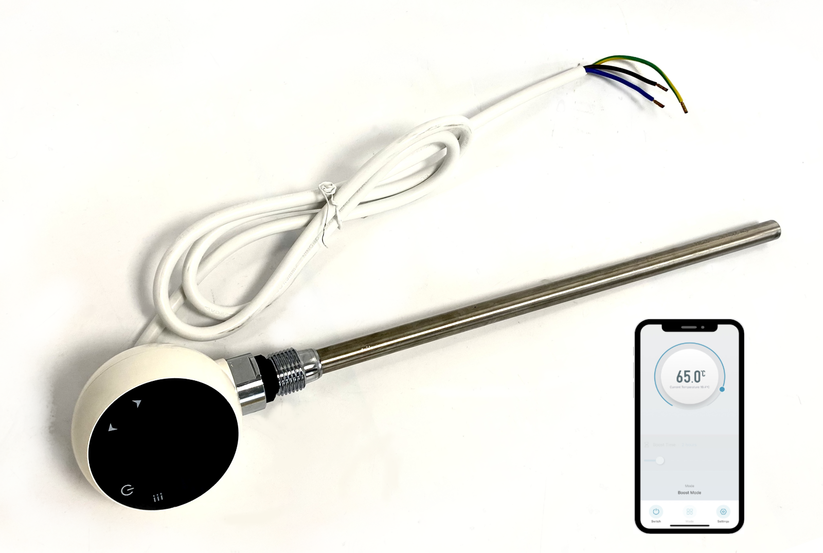 WiFi Electric Smart Heating Element for Towel Rails & Radiators