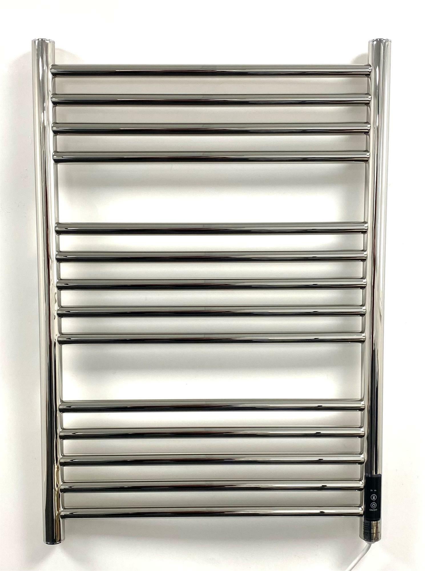 Stainless Steel Dry Electric Brushed Brass Towel Rail