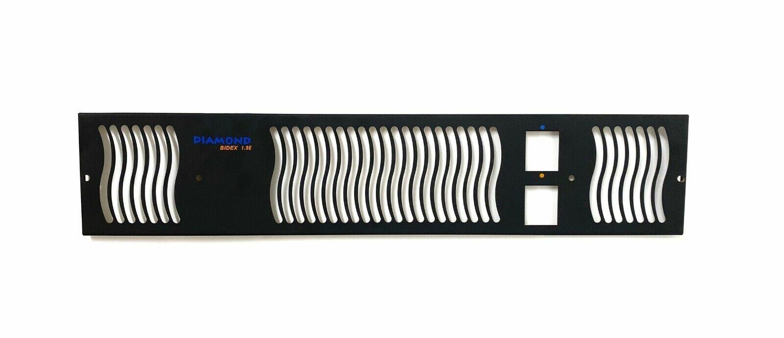 Black Plinth Heater Front Grille Replacement