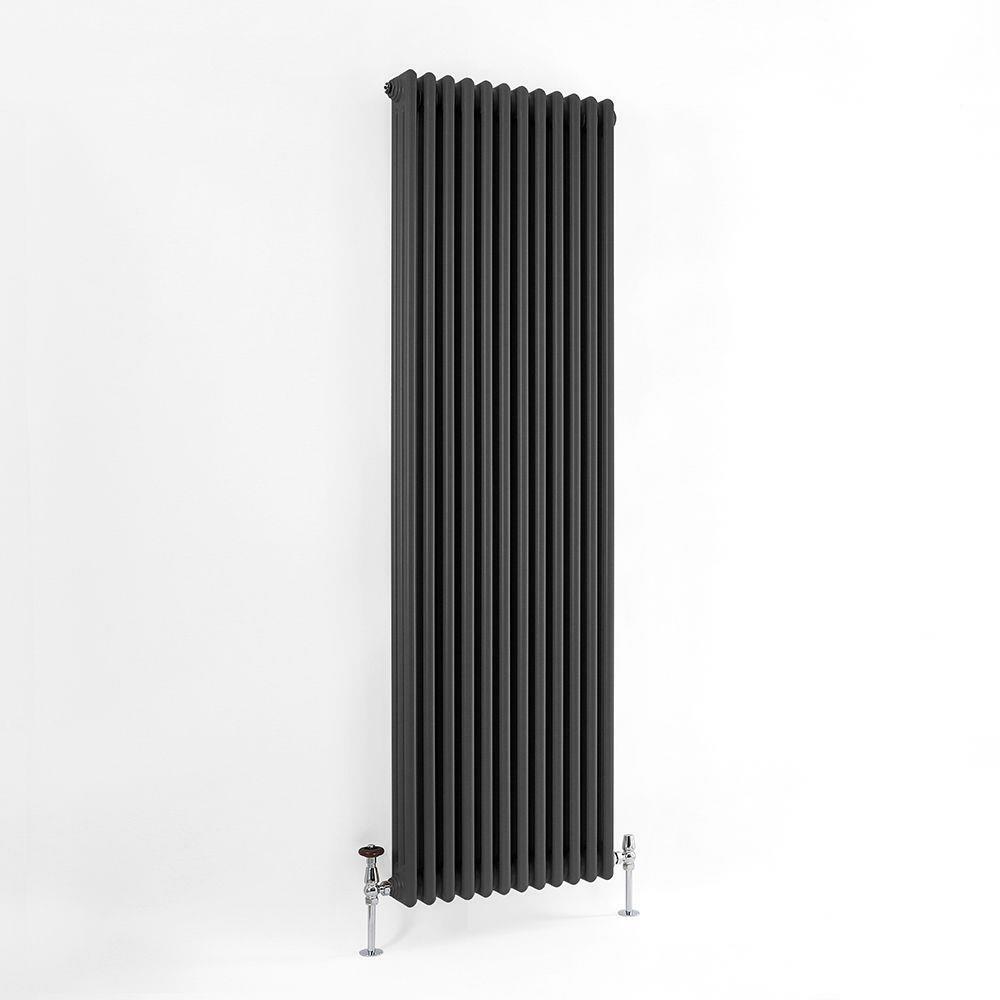 Traditional Anthracite 2 Column Tall Central Heating Radiator