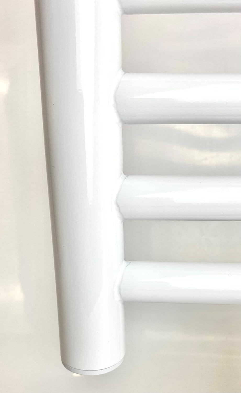 Dry Electric White Stainless Steel Towel Rail