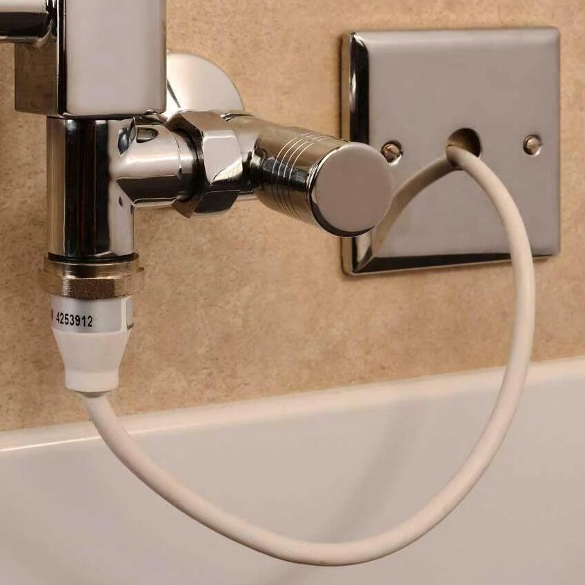 Towel Rail Duel Fuel Chrome T piece and Blanking plug