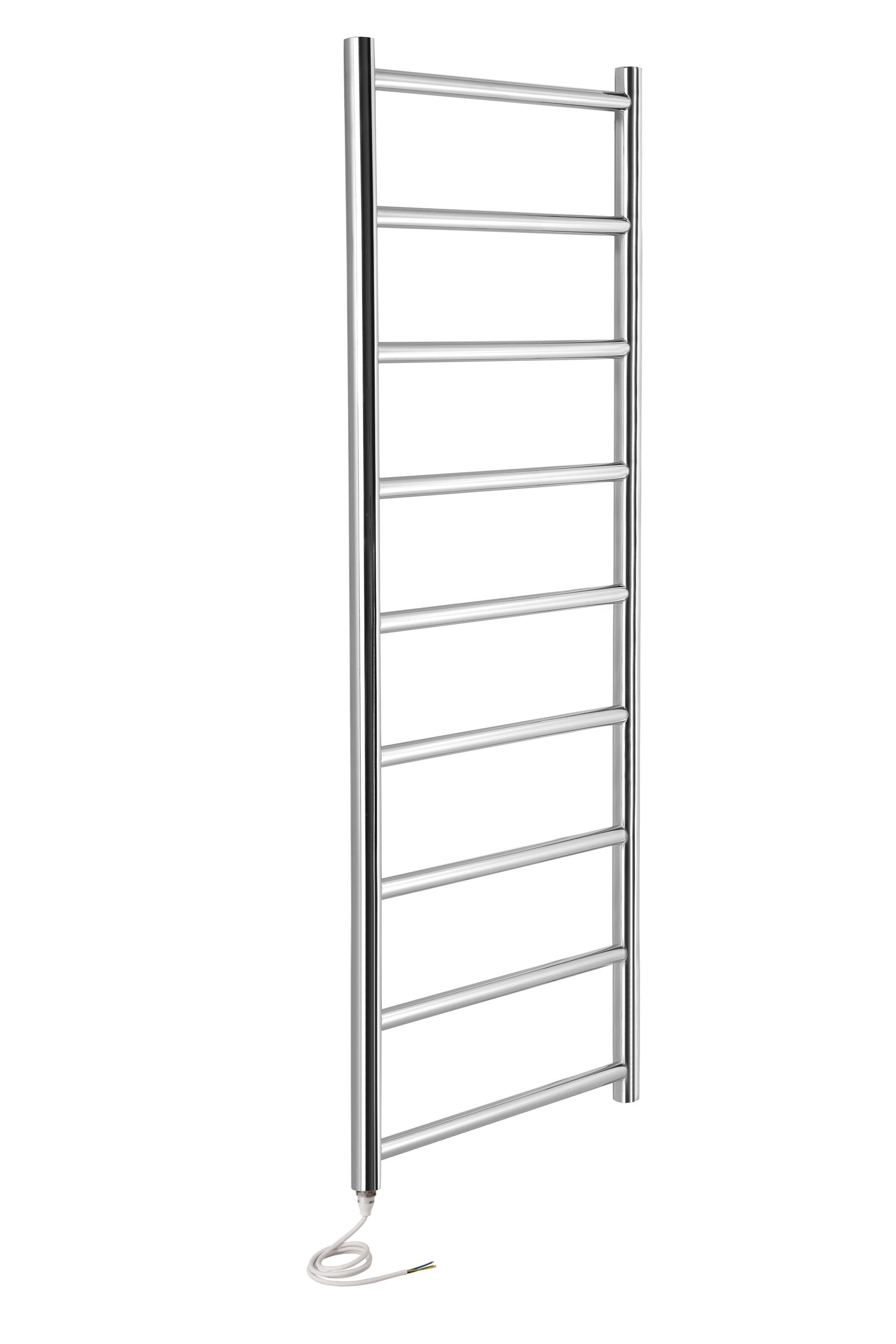 Stainless Steel Electric Heated Towel Rails Bathroom Radiator