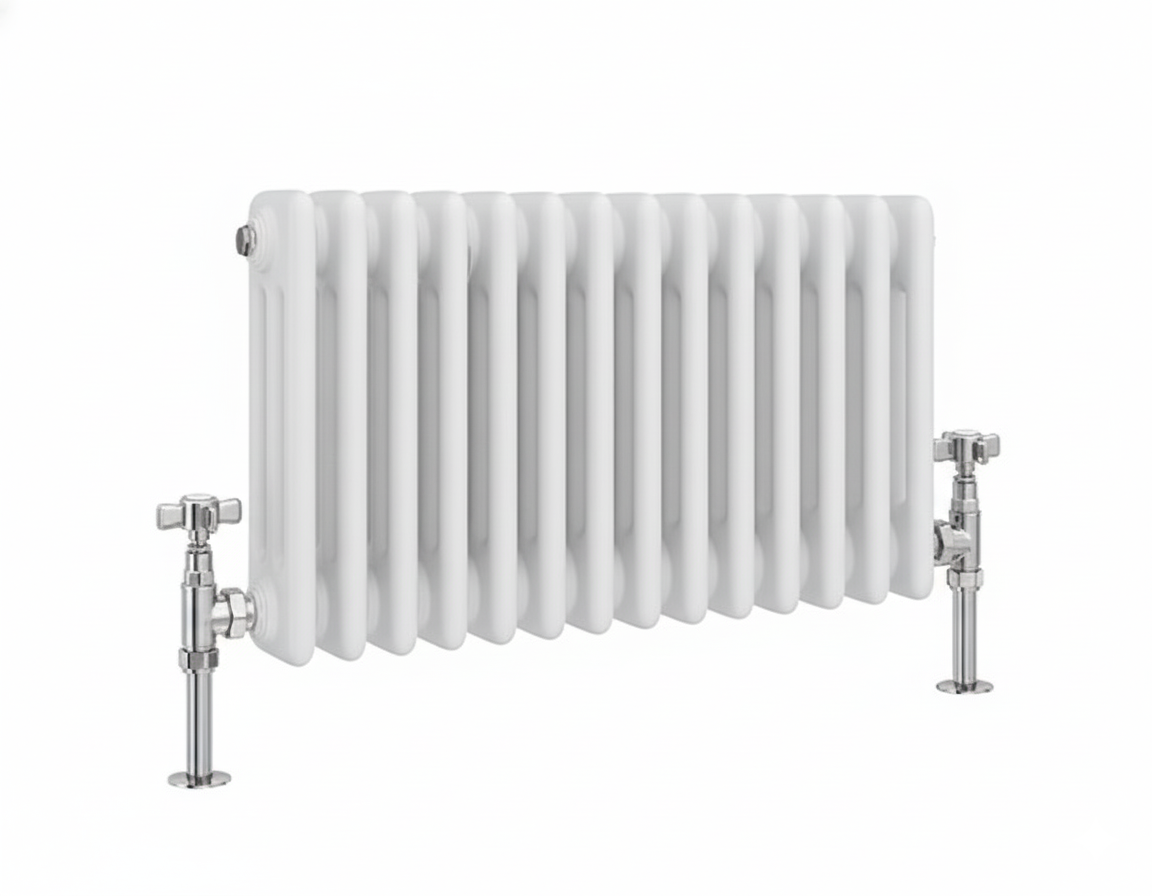 3 M Radiator Traditional White 3 Column Radiators 300mm high